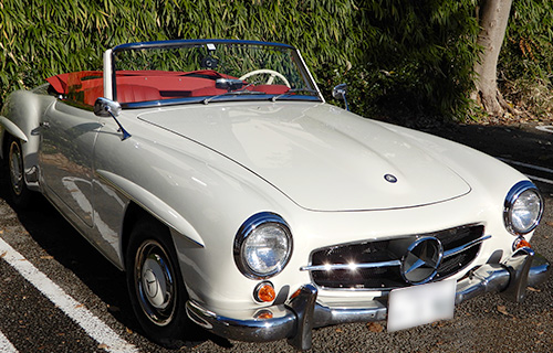 メルセデスベンツのクラシックカー